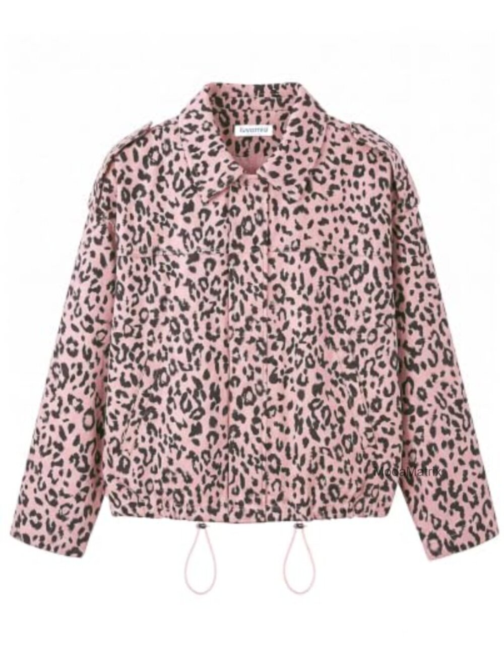 Faux Suede Leopard Bomber Jacket Oversized Zip Up Casual Coat